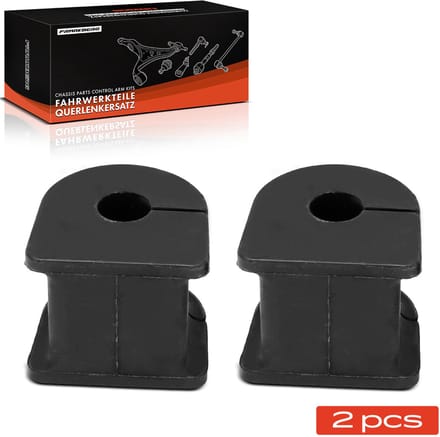 Frankberg 2x rubberbus draagarm achteras voor VW