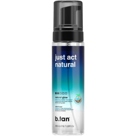 B.tan Just Act Natuurlijk zelfbruinend water in schuim 200 ml