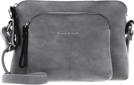 bruno banani Schoudertas Crossbody Bag Grey Grijs