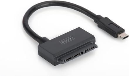 USB-C naar SATA Adapterkabel - Externe Harde Schijf Kabel - Data Overzetten - Ondersteunt 5TB Opslag - 35 cm - Zwart