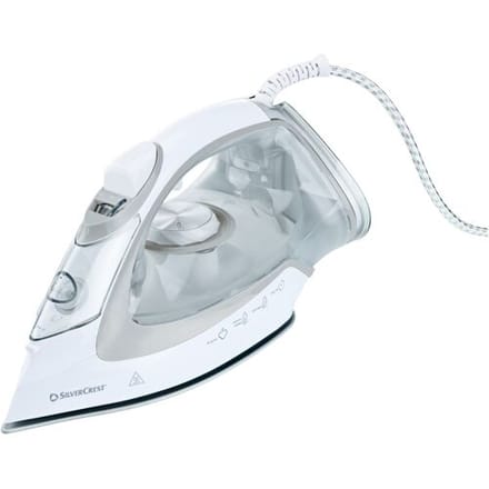 SILVERCREST Stoomstrijkijzer (Lichtgrijs)