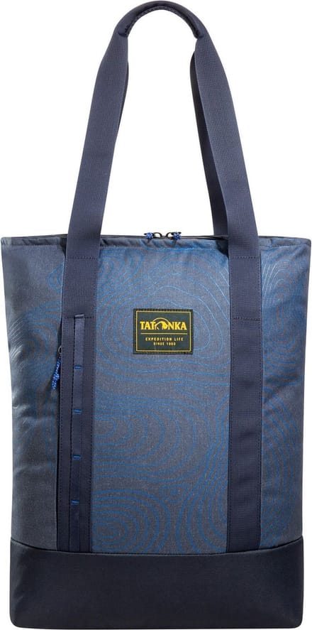 TATONKA Schoudertas Laptoptas met laptopvak City Stroller 20L Navy Curve Donkerblauw