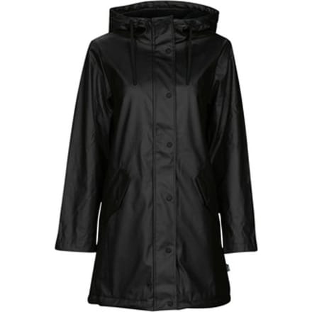 Regular fit functionele lange jas met capuchon model 'SALLY'