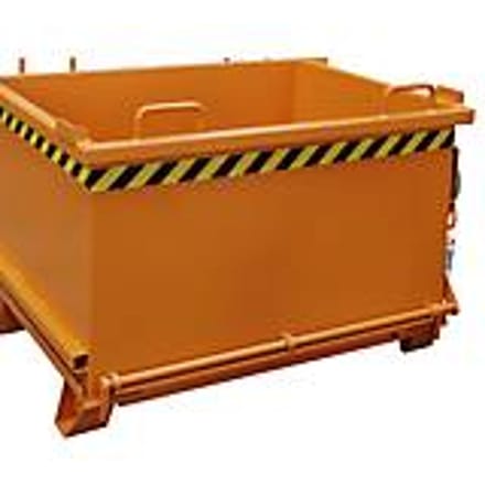 Bodemklepcontainer SB 750, oranje