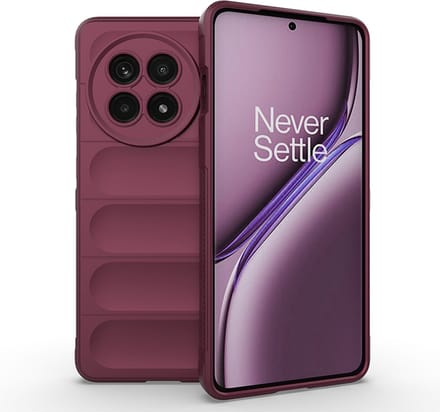 MobyDefend Hoesje - Geschikt voor OnePlus 13R - TPU Gripcase - Paars