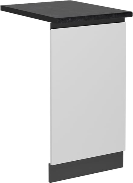 Vicco R-Line Vaatwasserfrontpaneel – 45 cm, WB Antraciet Wit