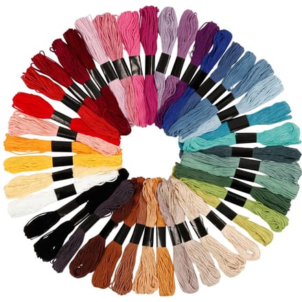 Creativ Company Embroidery thread 42 colors