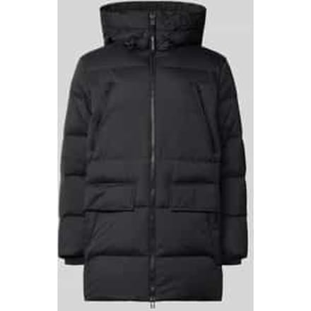 Regular fit donsjack met capuchon