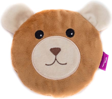 Habibi Warmte/magnetron opwarm knuffel - Beertje - bruin - 15 cm - pittenzak