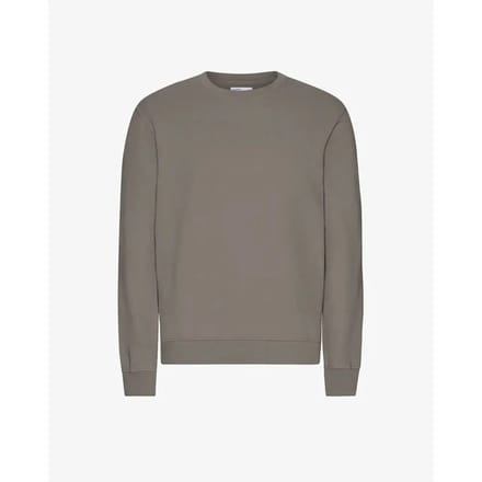 Trui met ronde hals Colorful Standard Classic Misty Brown