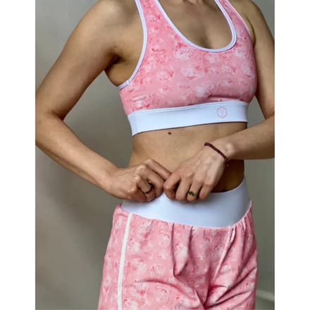 Damesshort Les Poulettes Fitness Coquillages