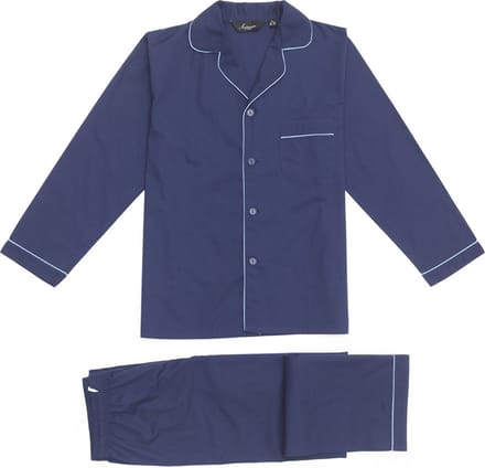 Ambassador 1867 Bio Katoenen Herenpyjama Tokyo Navy Blauw S