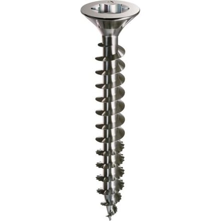 Spax - Spaanplaatschroeven - Torx 10 Platkop - 3 x 40mm - Voldraad - RVS (200 stuks)