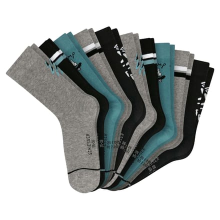 SCHIESSER Sokken Legwear Teens 10P Set van 10