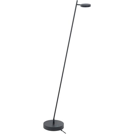 HighLight LED vloerlamp Round Move, 1-lamp zwart 142 cm CCT dimbaar