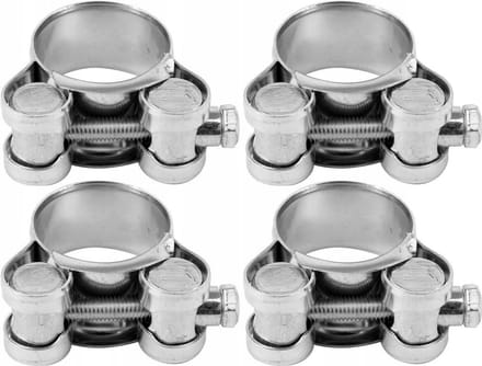 Vorel Slangklem 25-27 mm, 18 mm breed, 4 stuks