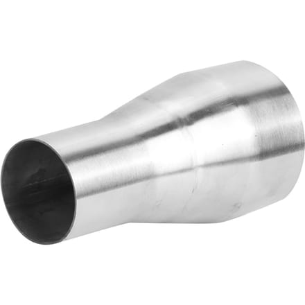 Universele RVS Uitlaatpijp Connector Buis Adapter Reducer Gemodificeerd Deel51MM   76MM white