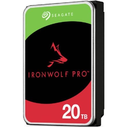 Seagate IronWolf Pro 20 TB Harde schijf (3.5 inch) SATA III ST20000NT001 Bulk