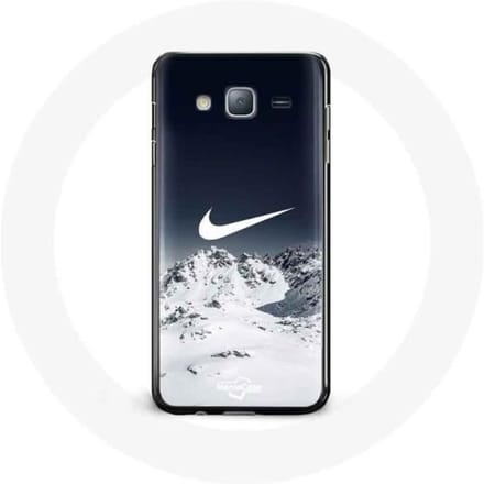 Coque pour Samsung Galaxy j3 2016 Nike Logo Niege Hiver