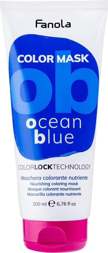Fanola Masque Colorant Bleu Océan 200 ml