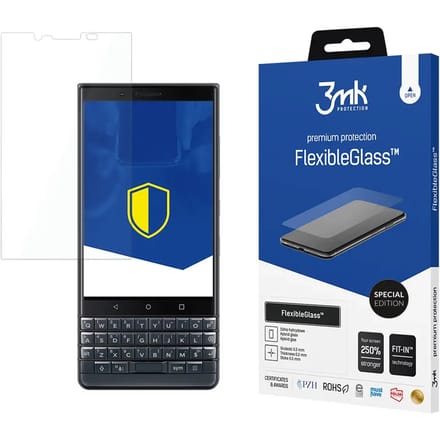Hybride glas 3MK BlackBerry KEY2 - FlexibleGlass™ - Special Edition