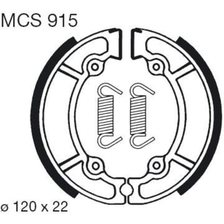 Remschoenset TRW MCS915