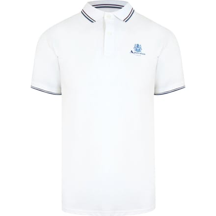 Aquascutum Active Katoenen Polo Optisch Wit