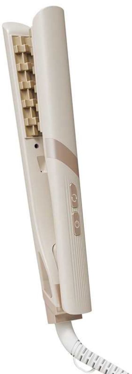 Corn Plate Fluffy Hair Curler - Volumegevende Stijltang voor Root Lifting & Styling Beige