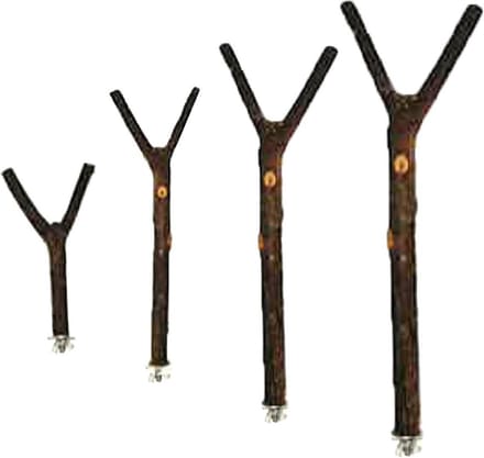 De Boon Zitstok Hout met Schroefdraad 20CM