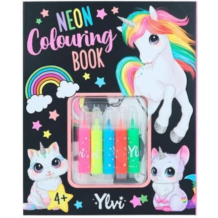 Ylvi en de Minimoomis neon kleurboek Kleurboeken