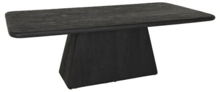 Tower Living Eetkamertafel Asti Zwart 180cm