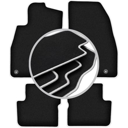 CARLUX-SILVER automatten voor: Opel Corsa D hatchback (2006-2015)