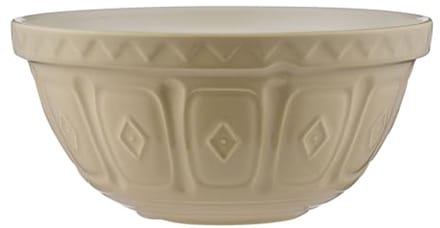 Mengkom Porselein 33 cm - Multi Kleuren, 6 Liter - Chipbestendig en Ergonomisch