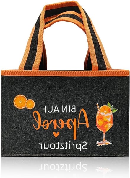 Aperol tas biertas voor mannen en vrouwen - cadeau geschenken flessentas