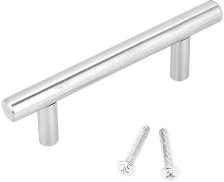 T-Handle Keukenladen Handgrepen 100 mm - Roestvrij Staal in Zilver