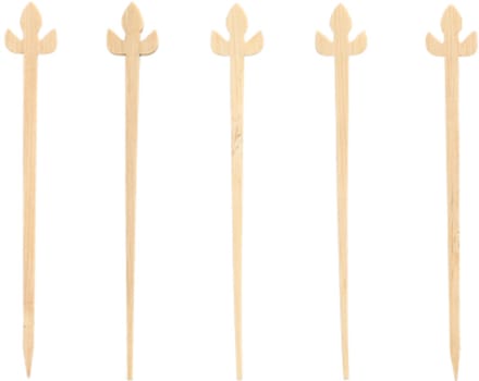 100 Fingerfood prikkers pure 9 cm Lily