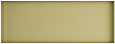 Hotbath &More Inbouwnis - 30 x 80 x 126 cm - Frameless - Geborsteld Messing PVD