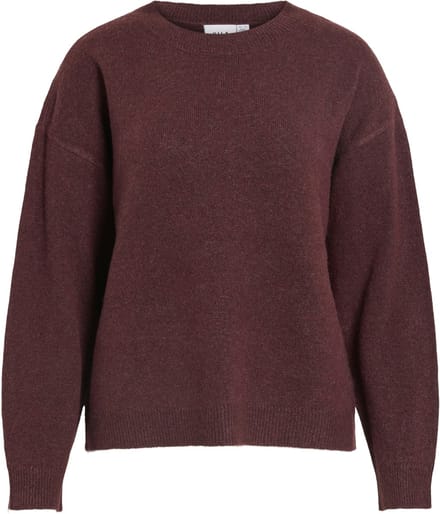 VILA - VILIGA L/S O-NECK KNIT TOP - NOOS - Dames - Gebreide truien