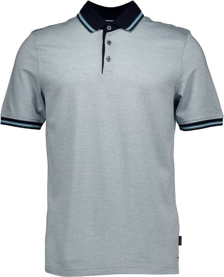 Bugatti - Shirt Lichtblauw Bugatti Herren Polo 1/2 Arm Polos Lichtblauw 8150-15103e