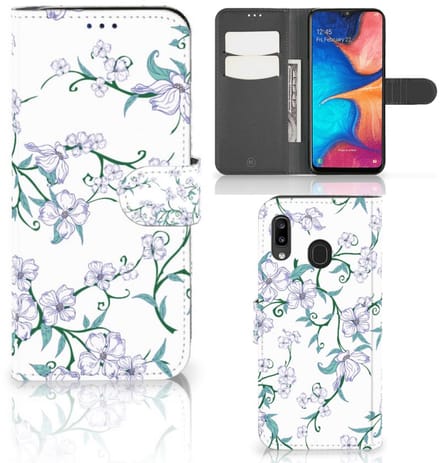 Samsung Galaxy A30 Uniek Hoesje Blossom White
