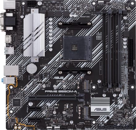 Asus PRIME B550M-A - Moederbord - Micro-ATX - AMD B550 - Socket AMD AM4