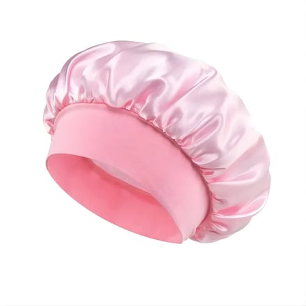 Satijnen Slaapmuts Roze - 1 Stuk - Bonnet satijn - Satijnen Bonnet - Haarnetje - Roze