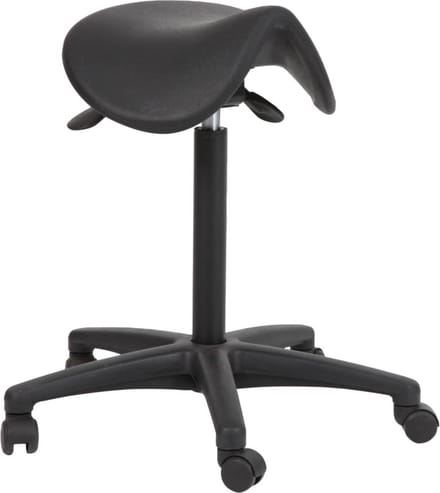 Workliving Zadelkruk PUR - PUR Zitting - Nylon onderstel - Bureaukruk (ongemonteerd)