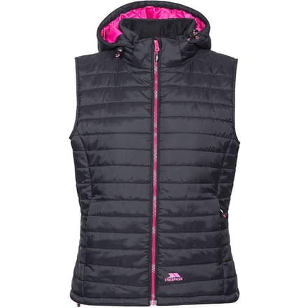 Trespass - Dames Aretha Casual Bodywarmer (Zwart)