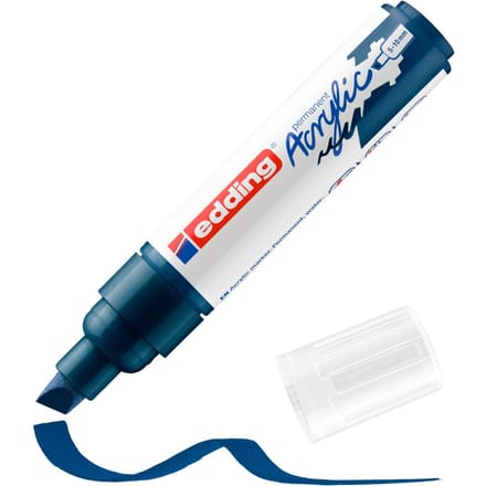 edding 5000 Acrylic "Acrylmarker - Wide" - Elegant Nachtblauw
