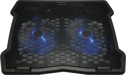 Conceptronic THANA06B notebook cooling pad 39,6 cm (15.6) Zwart