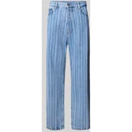 Loose fit jeans met all-over print, model 'Rylan'