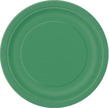 Smaragdgroen Bord 23 cm