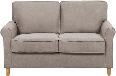 RONNEBY - Tweezitsbank - Lichtbruin - Polyester