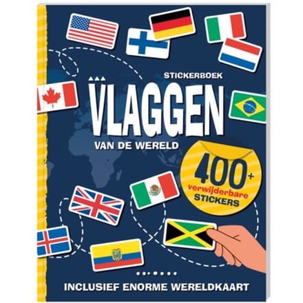 Stickerboek Vlaggen Van De Wereld - Interstat